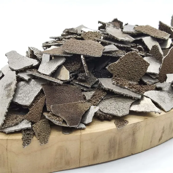 Scaglie di manganese elettrolitico